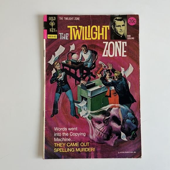 THE TWILIGHT ZONE #38 #54 #80 Rod Serling Gold Key Lot of 3 Horror Comics - Picture 7 of 16